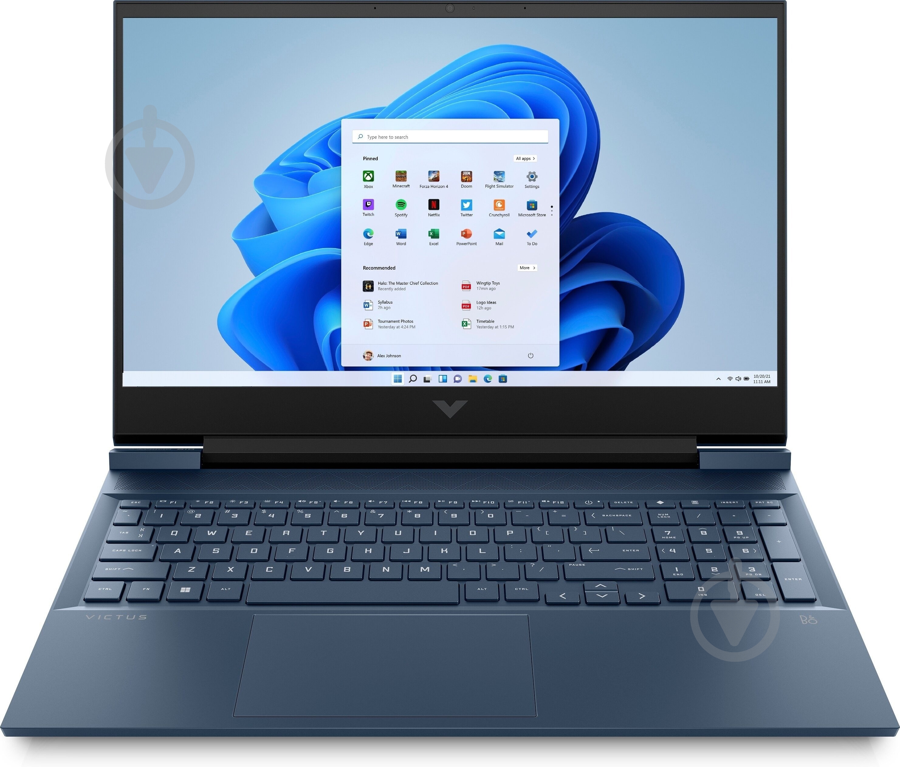 Ноутбук HP Victus 16-d1002ua 16,1" (67H53EA) performance blue - фото 1 Ноутбук HP Victus 16-d1002ua 16,1" (67H53EA) performance blue - фото 1