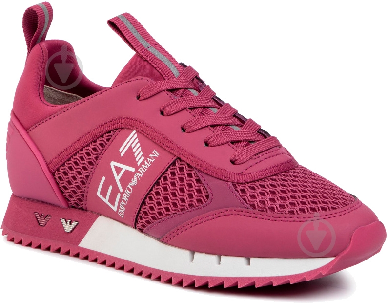 Кроссовки женские демисезонные EA7 Tessuto sneaker X8X027-XK050-M511 р.39 1/3 фуксия - фото 1 Кроссовки женские демисезонные EA7 Tessuto sneaker X8X027-XK050-M511 р.39 1/3 фуксия - фото 1