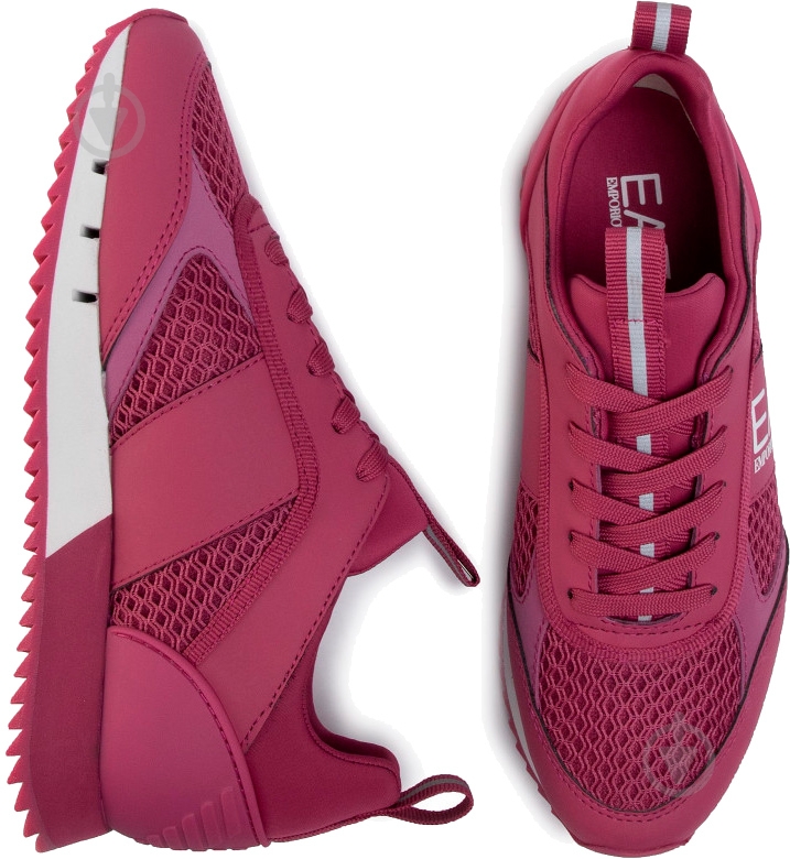 Кроссовки женские демисезонные EA7 Tessuto sneaker X8X027-XK050-M511 р.39 1/3 фуксия - фото 5 Кроссовки женские демисезонные EA7 Tessuto sneaker X8X027-XK050-M511 р.39 1/3 фуксия - фото 5