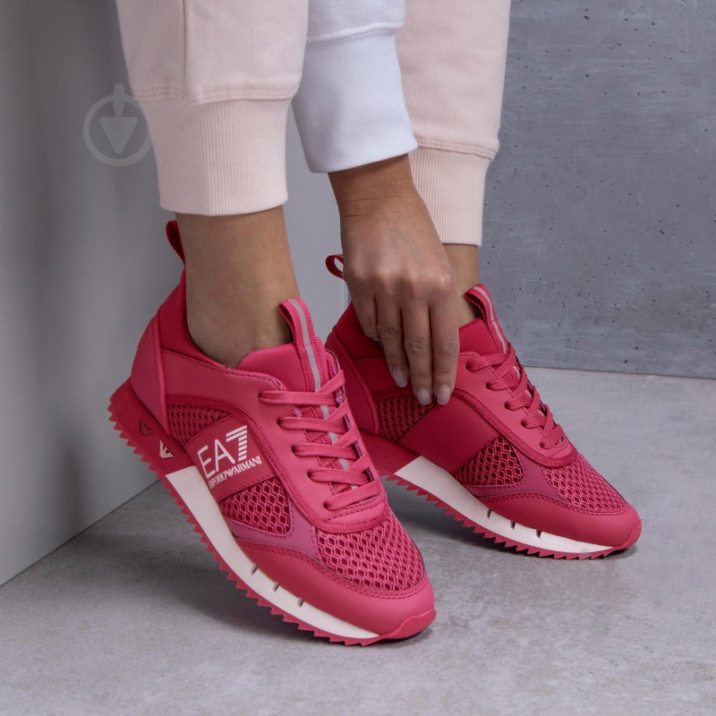 Кроссовки женские демисезонные EA7 Tessuto sneaker X8X027-XK050-M511 р.39 1/3 фуксия - фото 9 Кроссовки женские демисезонные EA7 Tessuto sneaker X8X027-XK050-M511 р.39 1/3 фуксия - фото 9