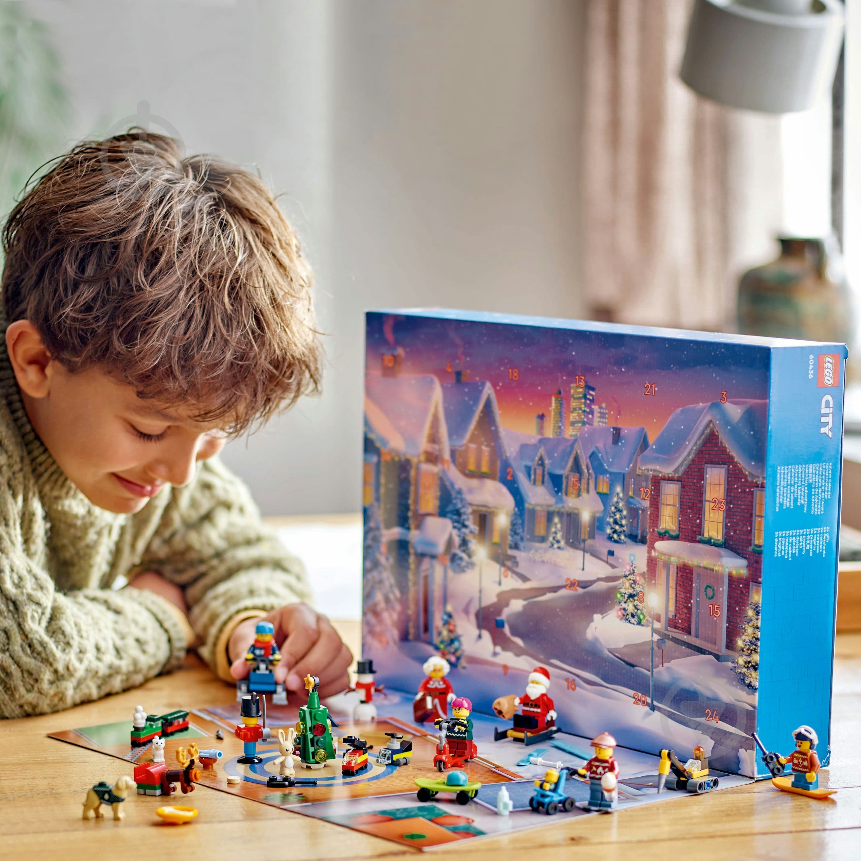 ᐉ Конструктор LEGO City Рождественский календарь 2024 60436