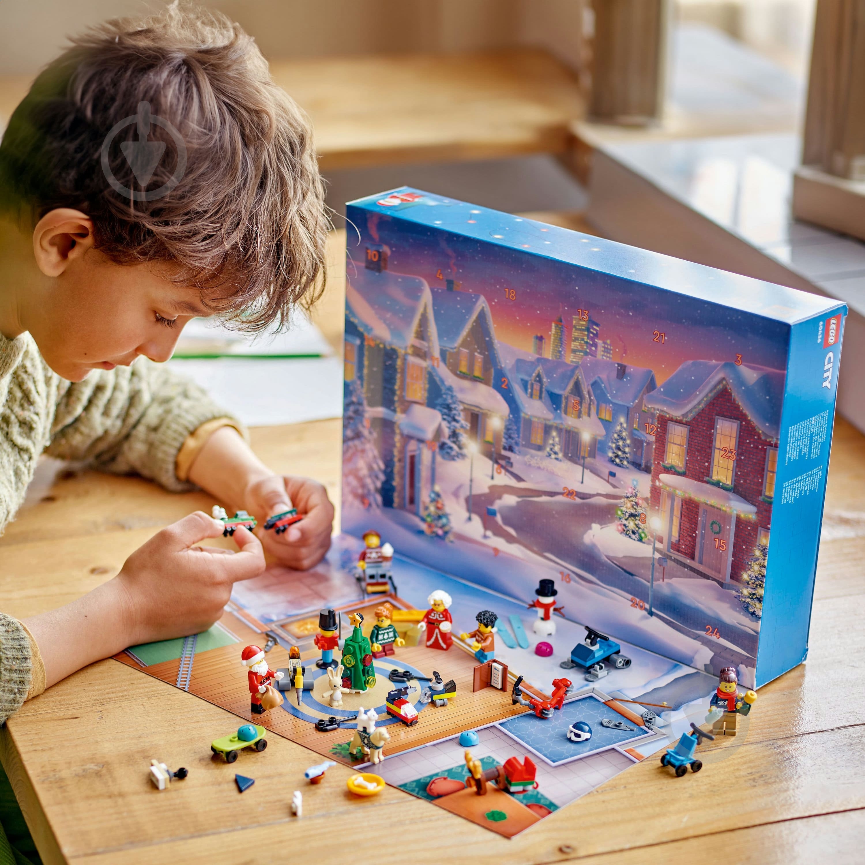 ジャケット・アウター __ak1_kkkk ᐉ Конструктор LEGO City Рождественский календарь 2024 60436