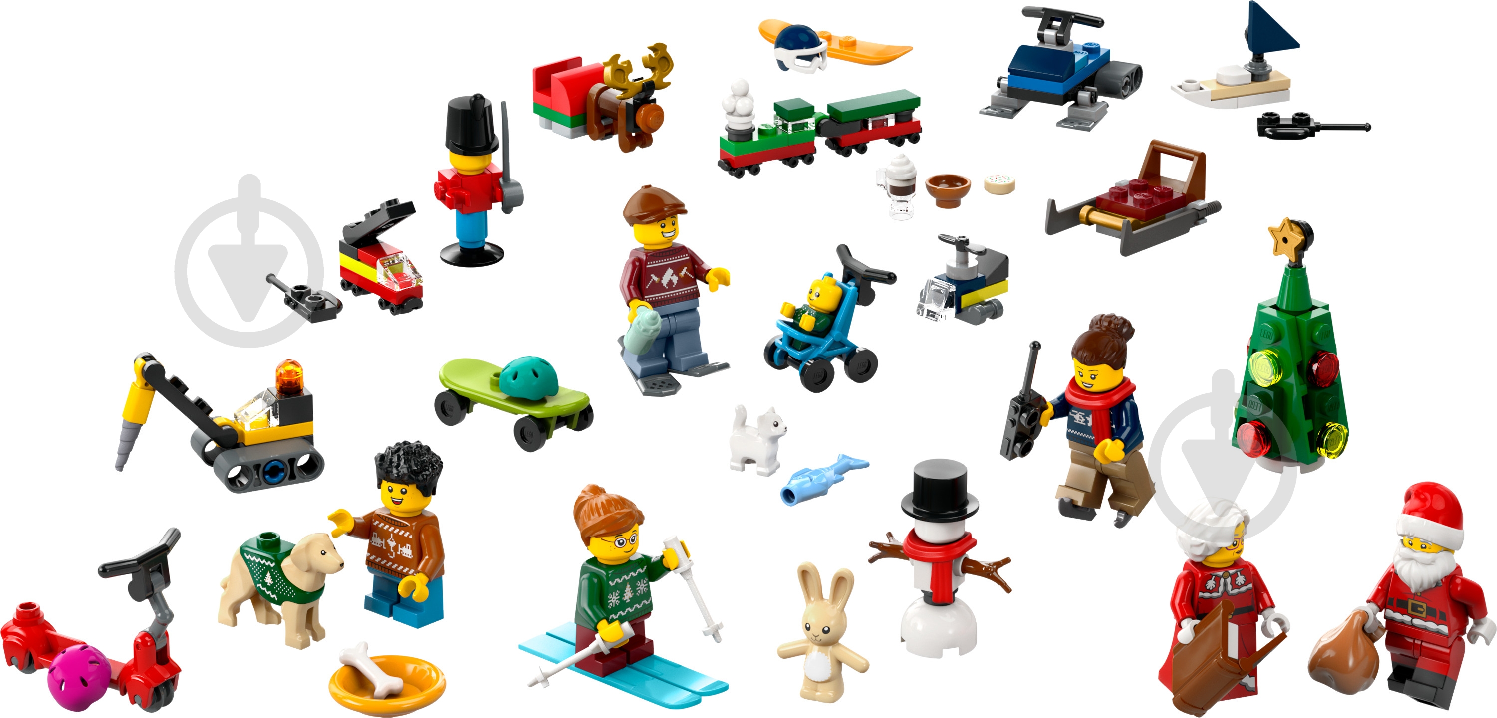 ᐉ Конструктор LEGO City Рождественский календарь 2024 60436