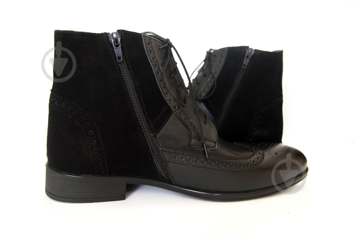 Ботинки для мальчика Мальви р.42 черный М-191 - фото 3 Ботинки для мальчика Мальви р.42 черный М-191 - фото 3