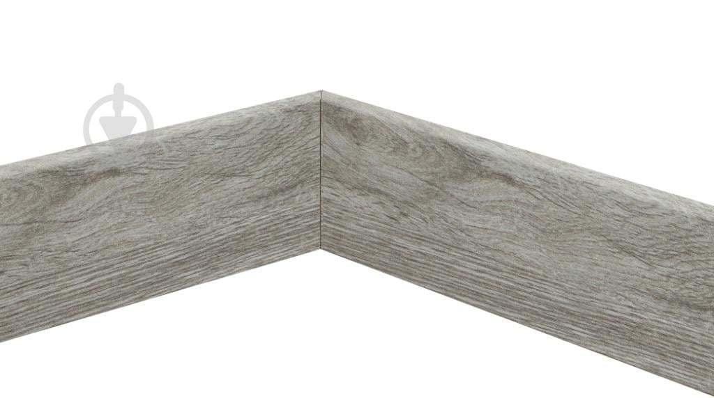 Плінтус МДФ скошений ОМіС дуб денвер 80x16x2400 мм - фото 2