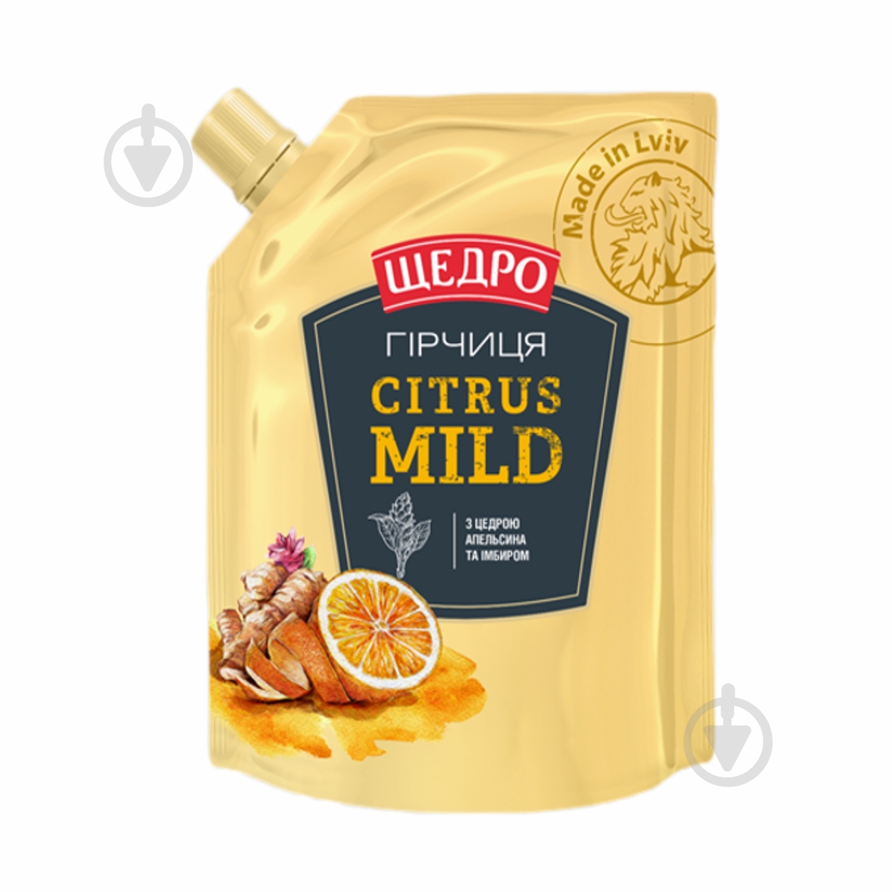 Гірчиця ЩЕДРО Citrus Mild 120 г - фото 1 Гірчиця ЩЕДРО Citrus Mild 120 г - фото 1