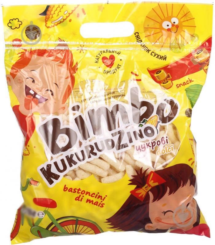 Палички кукурудзяні Bimbo цукрові 50 г - фото 1 Палички кукурудзяні Bimbo цукрові 50 г - фото 1