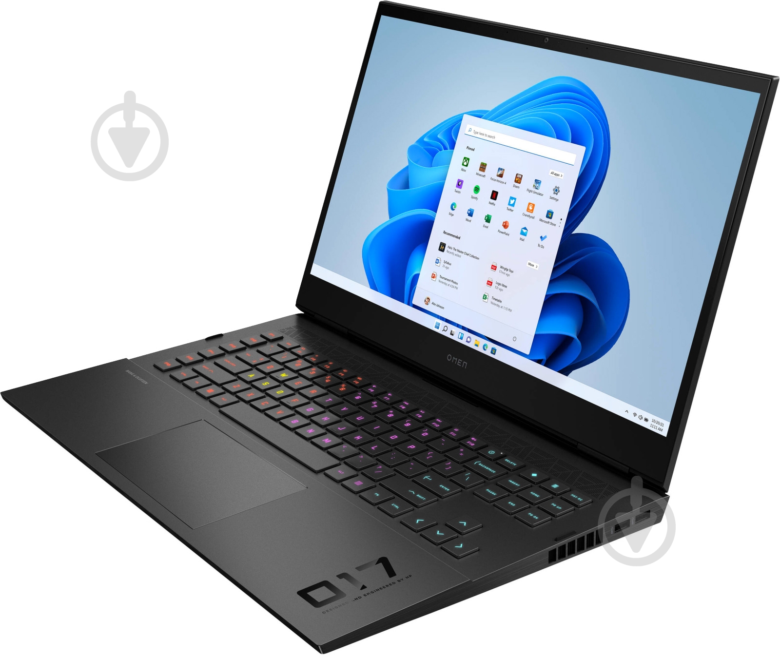 Ноутбук HP OMEN 17-ck2010ua 17,3" (8A807EA) black - фото 3