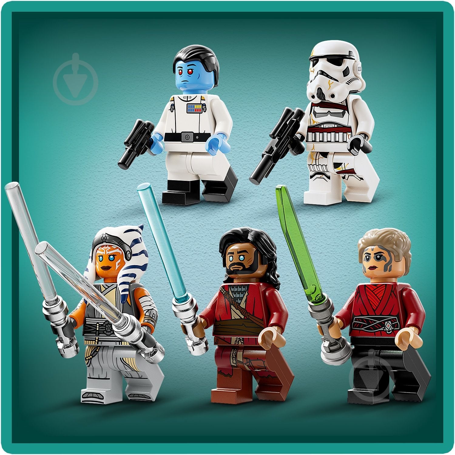 ᐉ Конструктор LEGO Star Wars Поединок Асоки Тано на планете