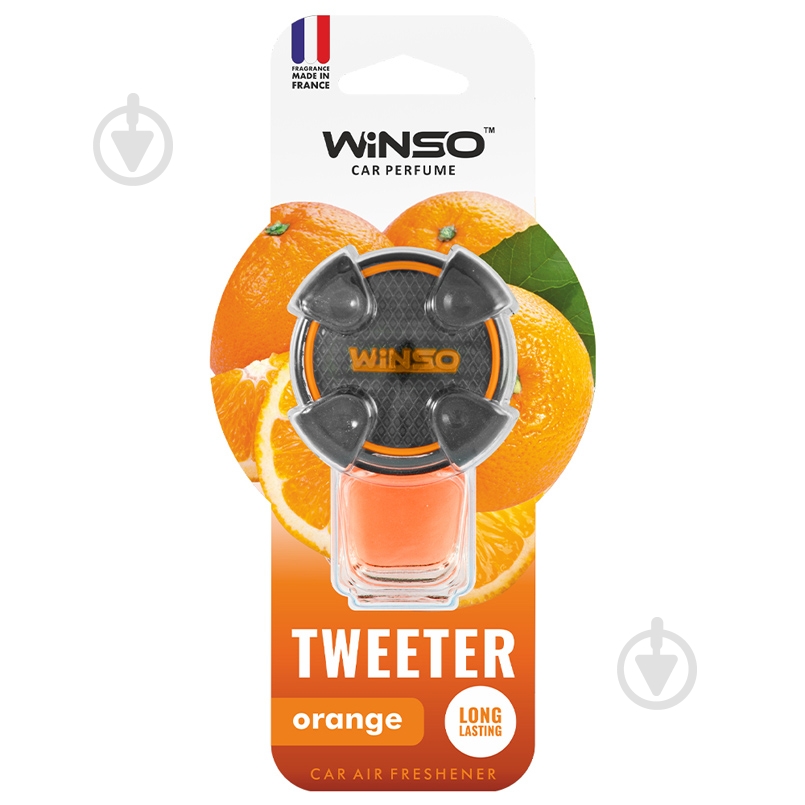 Ароматизатор на дефлектор WINSO Tweeter Orange 531770 8 мл - фото 1