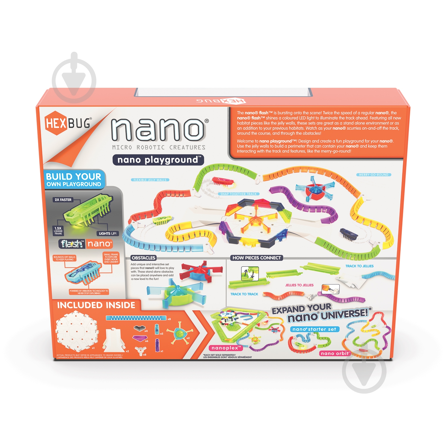 Набор микророботов Hexbug Flash International Medium 433-7122 - фото 2 Набор микророботов Hexbug Flash International Medium 433-7122 - фото 2