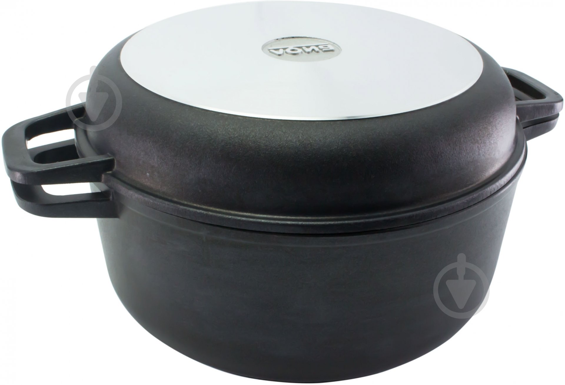 Кастрюля Biol с антипригарным покрытием с крышкой-сковородой 3 л К302Р - фото 6