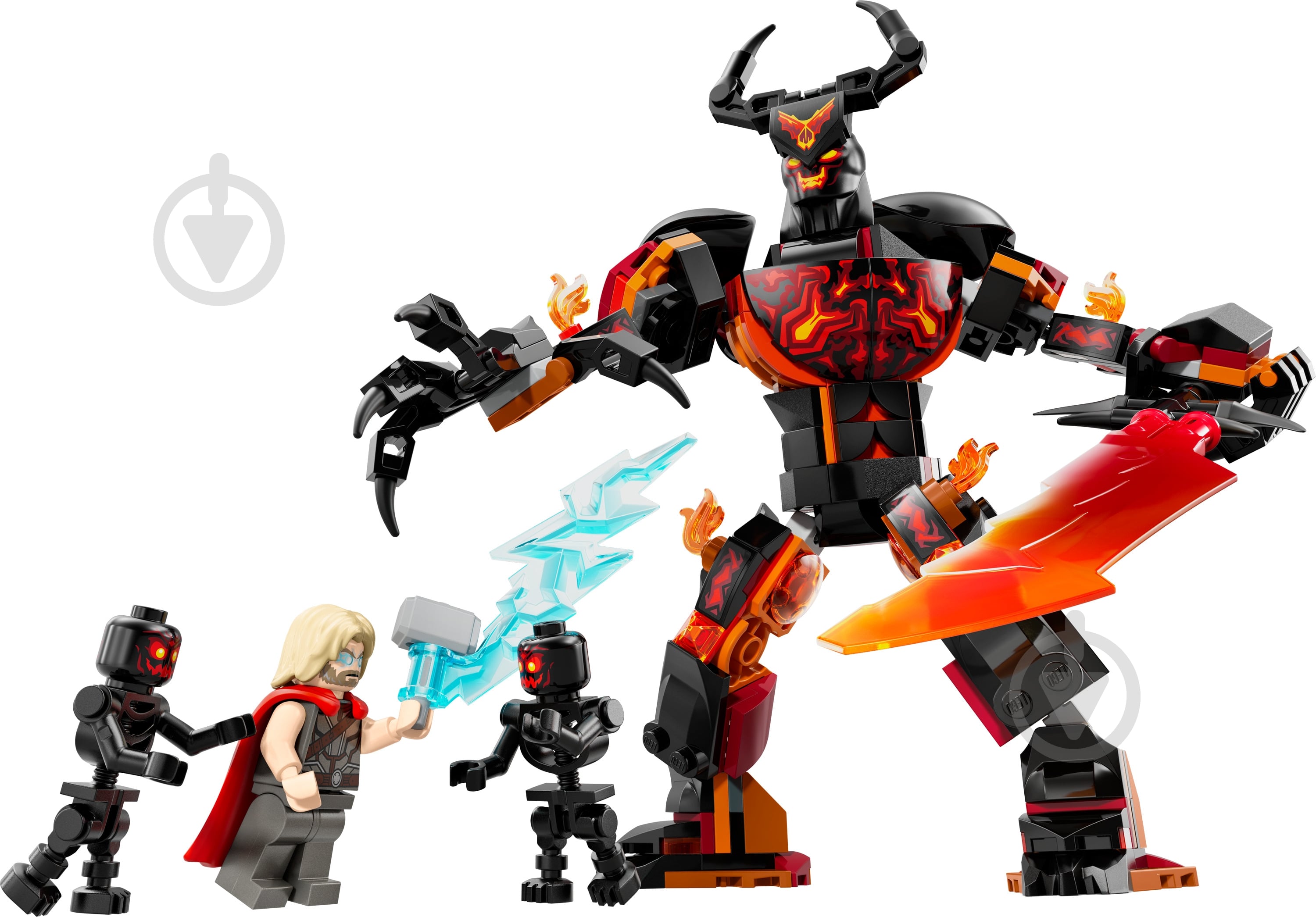 ᐉ Конструктор LEGO Super Heroes Marvel Тор против сборной фигурки