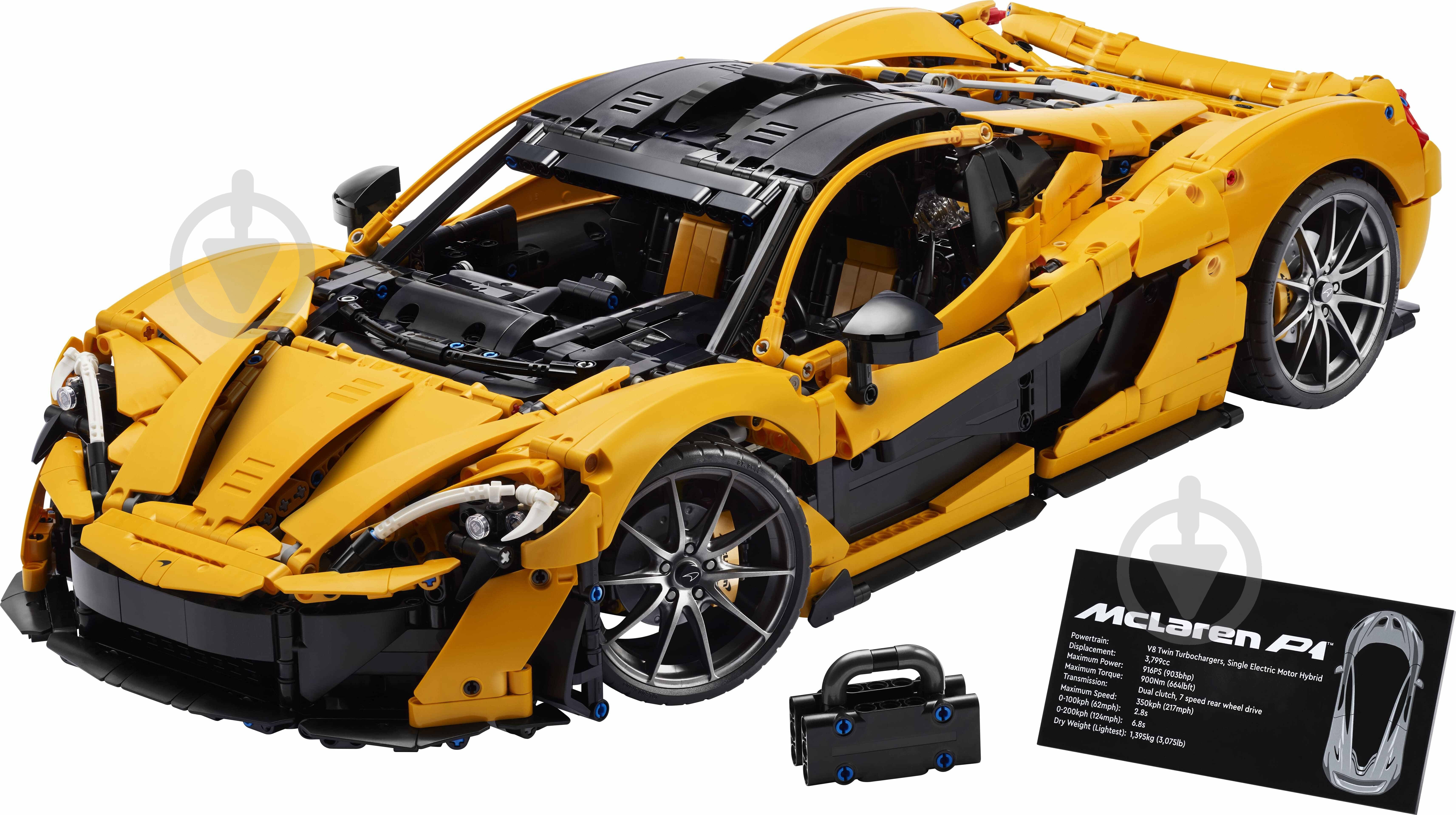 Конструктор LEGO Technic McLaren P1™ 42172 - фото 3 Конструктор LEGO Technic McLaren P1™ 42172 - фото 3