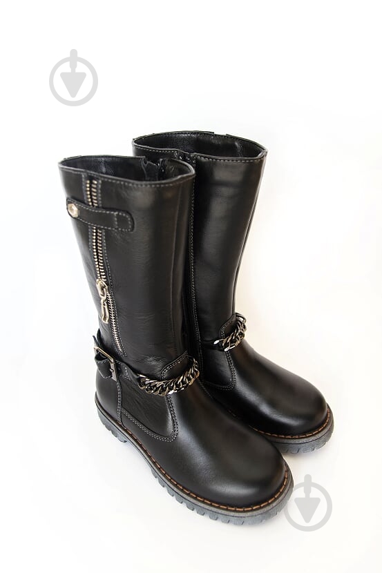 Сапоги для девочки Мальви р.30 черный Ш-394 - фото 2 Сапоги для девочки Мальви р.30 черный Ш-394 - фото 2