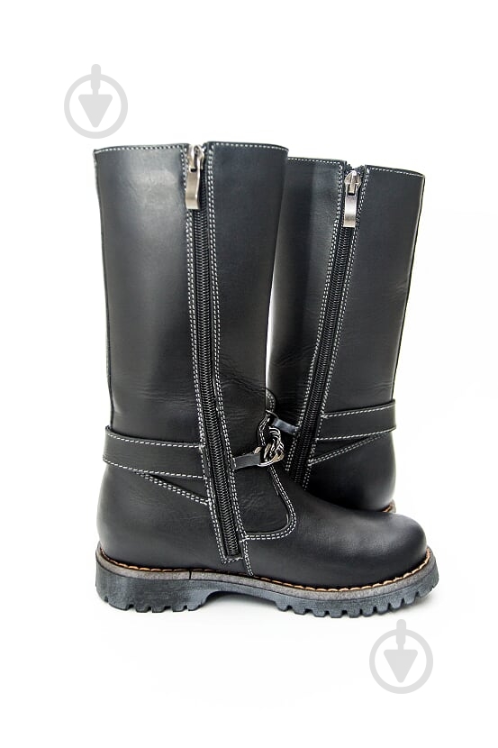 Сапоги для девочки Мальви р.30 черный Ш-394 - фото 3 Сапоги для девочки Мальви р.30 черный Ш-394 - фото 3