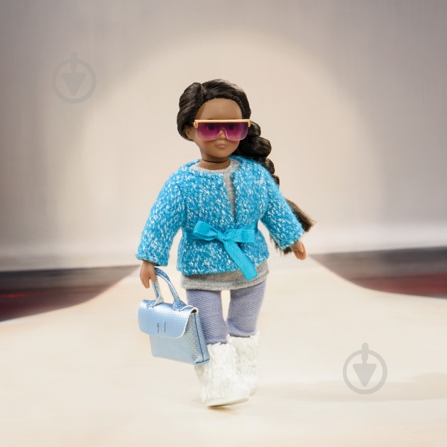 Одяг для ляльки Lori Блакитне пальто - фото 2 Одяг для ляльки Lori Блакитне пальто - фото 2