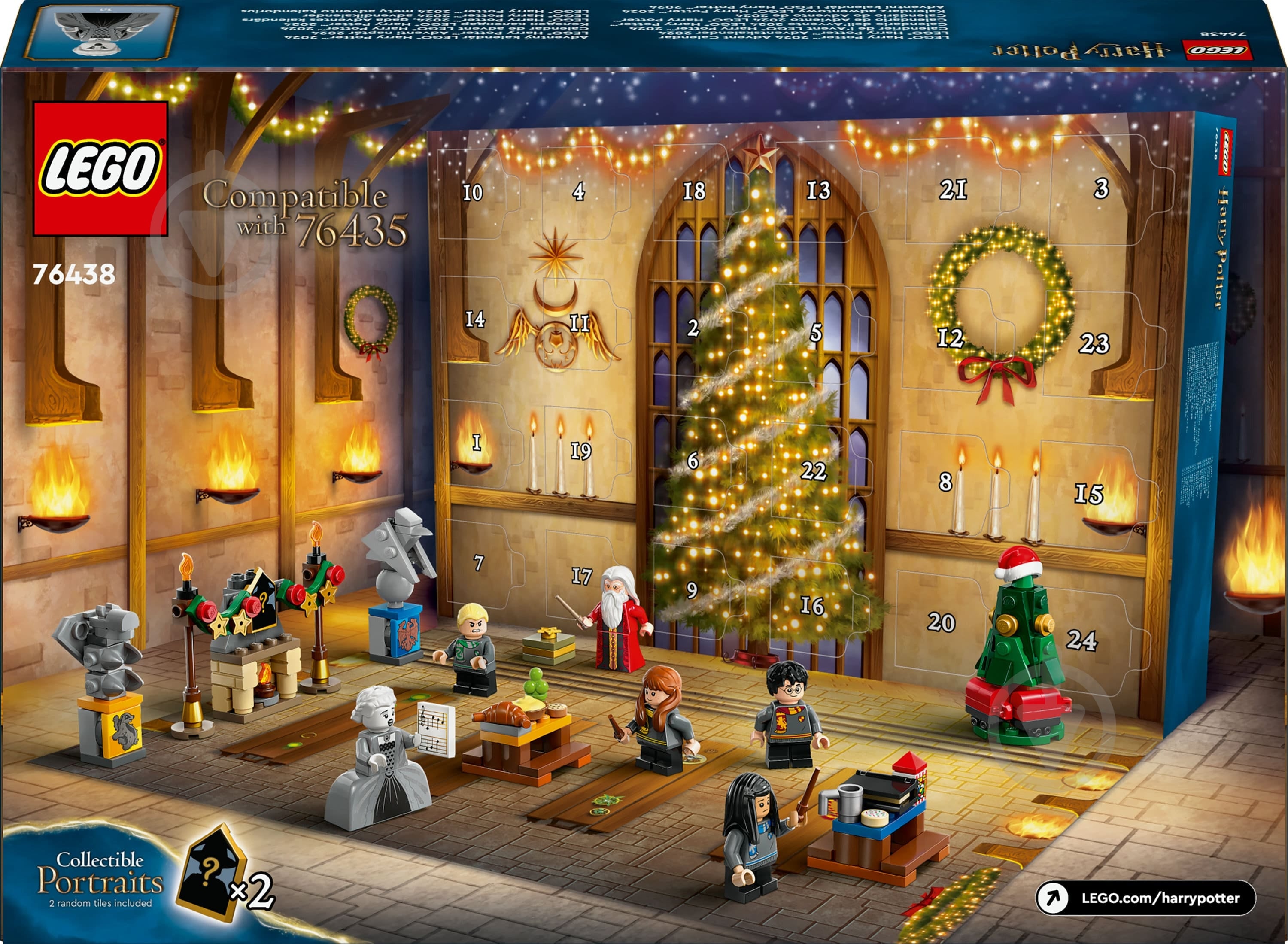 ᐉ Конструктор LEGO Harry Potter Новорічний календар 2024 76438