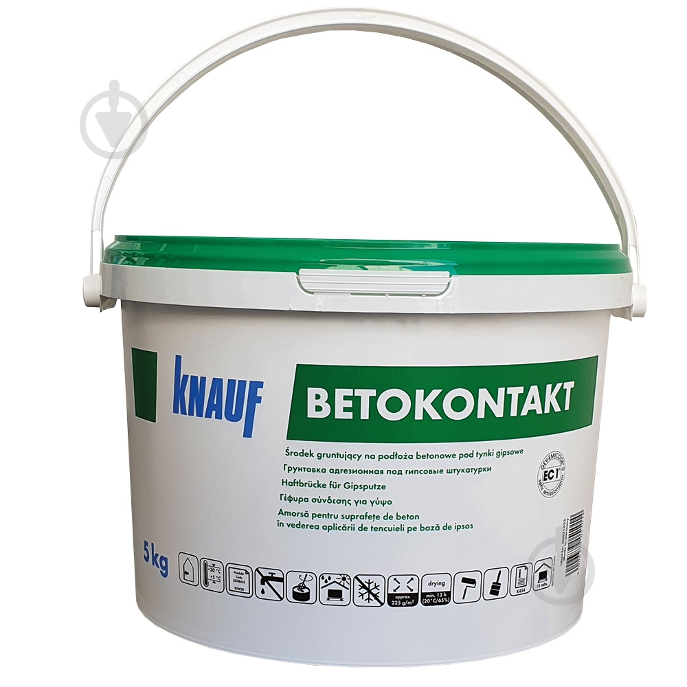 Ґрунтовка адгезійна Knauf Бетоноконтакт для гіпсових штукатурок 5 кг - фото 1