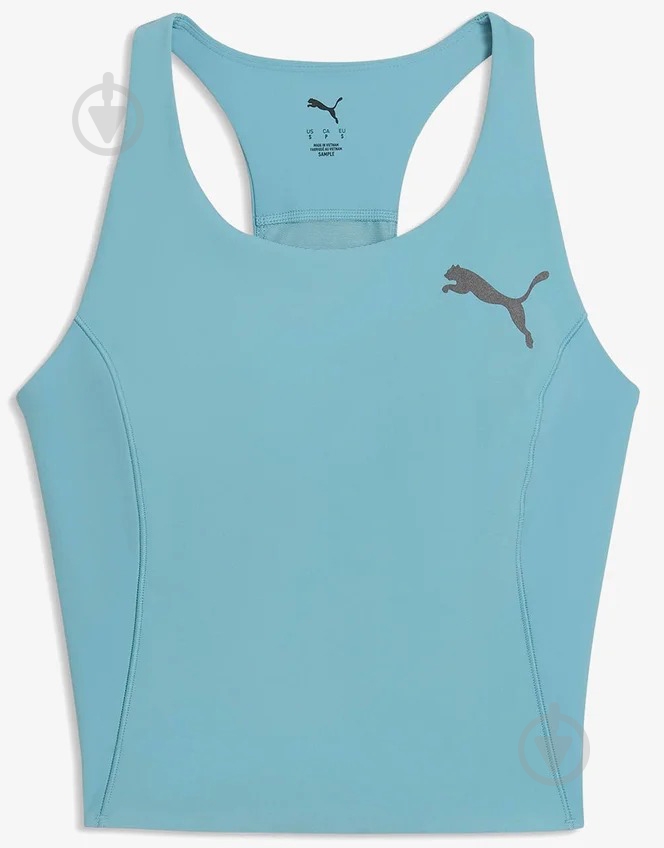Топ Puma LIGHTSPEED CROP TOP 52850046 р.M голубой - фото 1 Топ Puma LIGHTSPEED CROP TOP 52850046 р.M голубой - фото 1