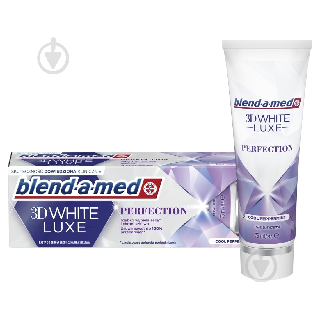 Зубная паста Blend-a-Med 3D White Luxe Совершенство 75 мл - фото 1 Зубная паста Blend-a-Med 3D White Luxe Совершенство 75 мл - фото 1