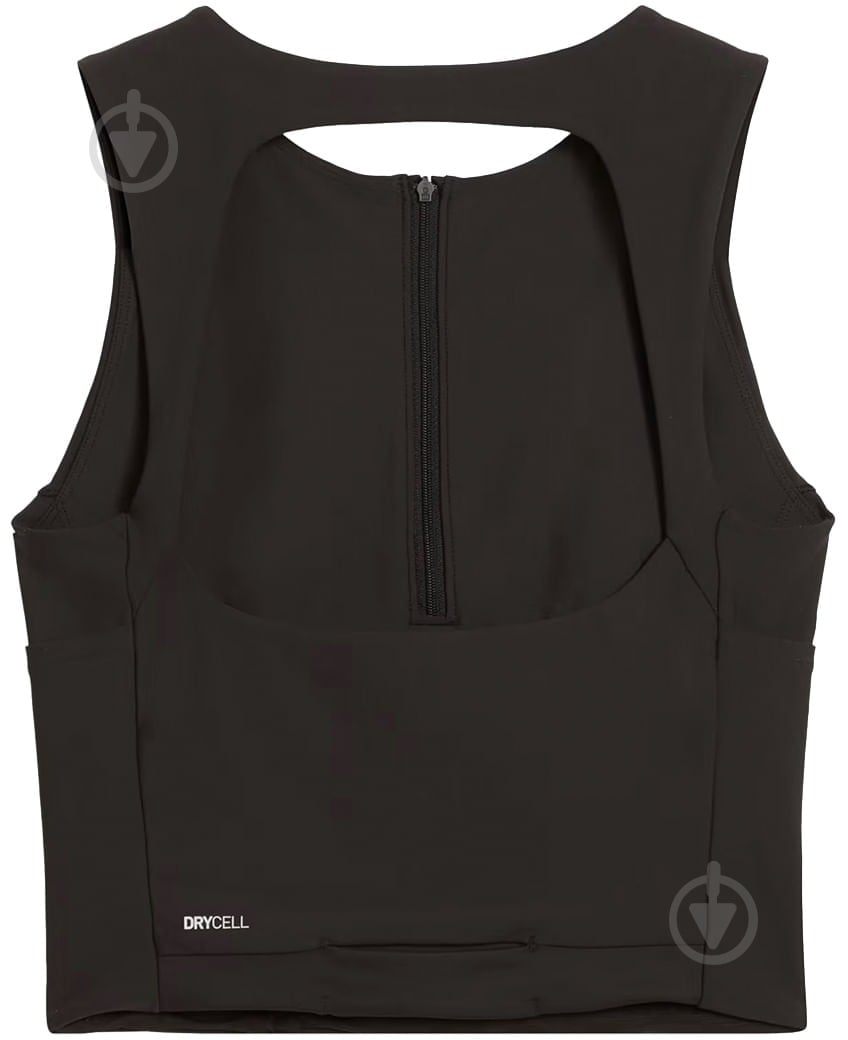 Топ Puma W RUN LIGHTSTRIDE CROP TOP 52842801 р.M черный - фото 2
