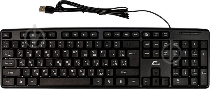 Клавиатура Frime (FKBS-002 USB) black - фото 1 Клавиатура Frime (FKBS-002 USB) black - фото 1