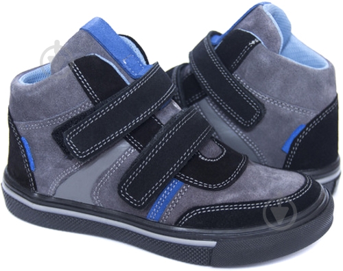 Ботинки для мальчика Мальви р.32 синий Ш-427 - фото 2