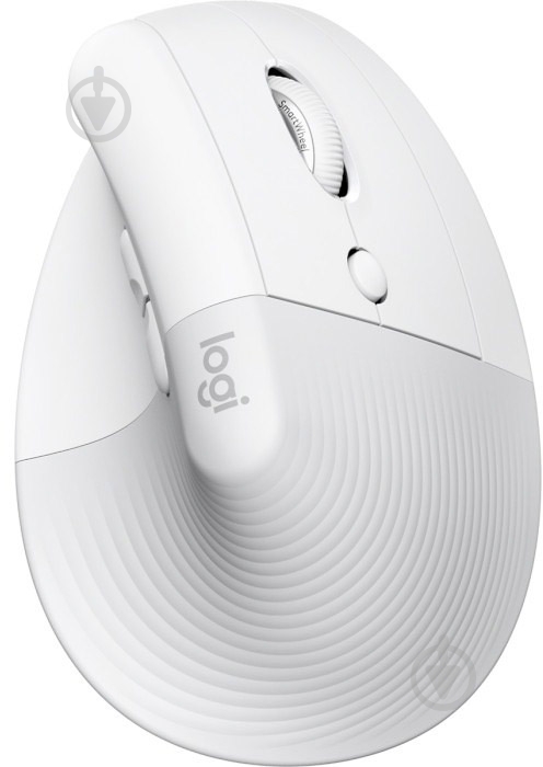 Мышка Logitech Lift Bluetooth Vertical Ergonomic white (910-006496) - фото 1 Мышка Logitech Lift Bluetooth Vertical Ergonomic white (910-006496) - фото 1