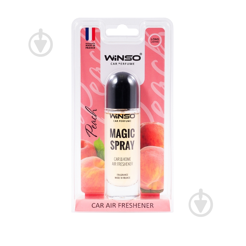 Ароматизатор спрей WINSO Magic Spray Peach 532560 30 мл - фото 1 Ароматизатор спрей WINSO Magic Spray Peach 532560 30 мл - фото 1