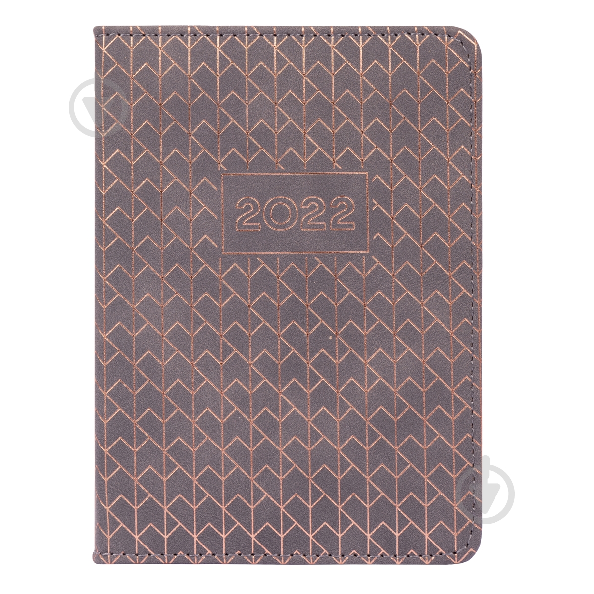 Дневник датированный коричневый Leo Planner Cluster A6 2022 - фото 2