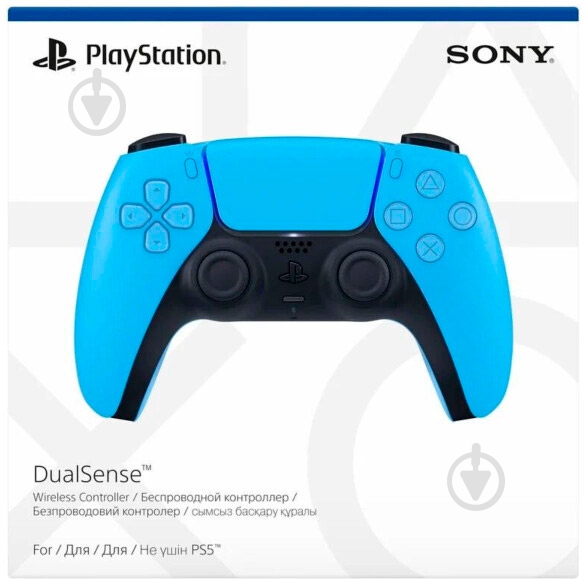 Геймпад беспроводной Sony Dualsense для PS5 Ice Blue (914027) - фото 5