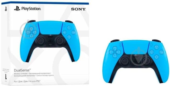 Геймпад беспроводной Sony Dualsense для PS5 Ice Blue (914027) - фото 7