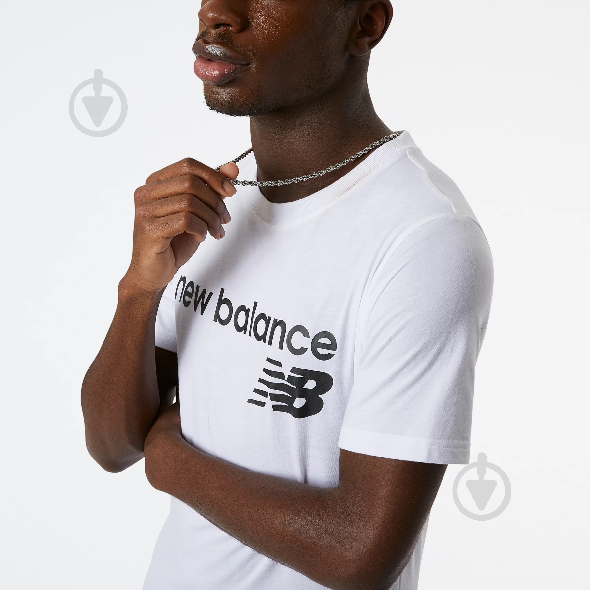 Футболка New Balance MT03905WT р.XL білий - фото 6