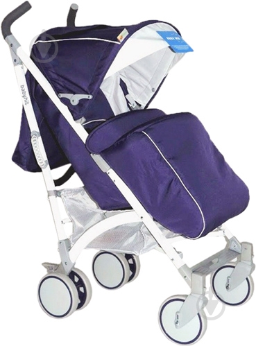 Коляска-трость Babyhit Rainbow D200 blue/white 9771 - фото 3