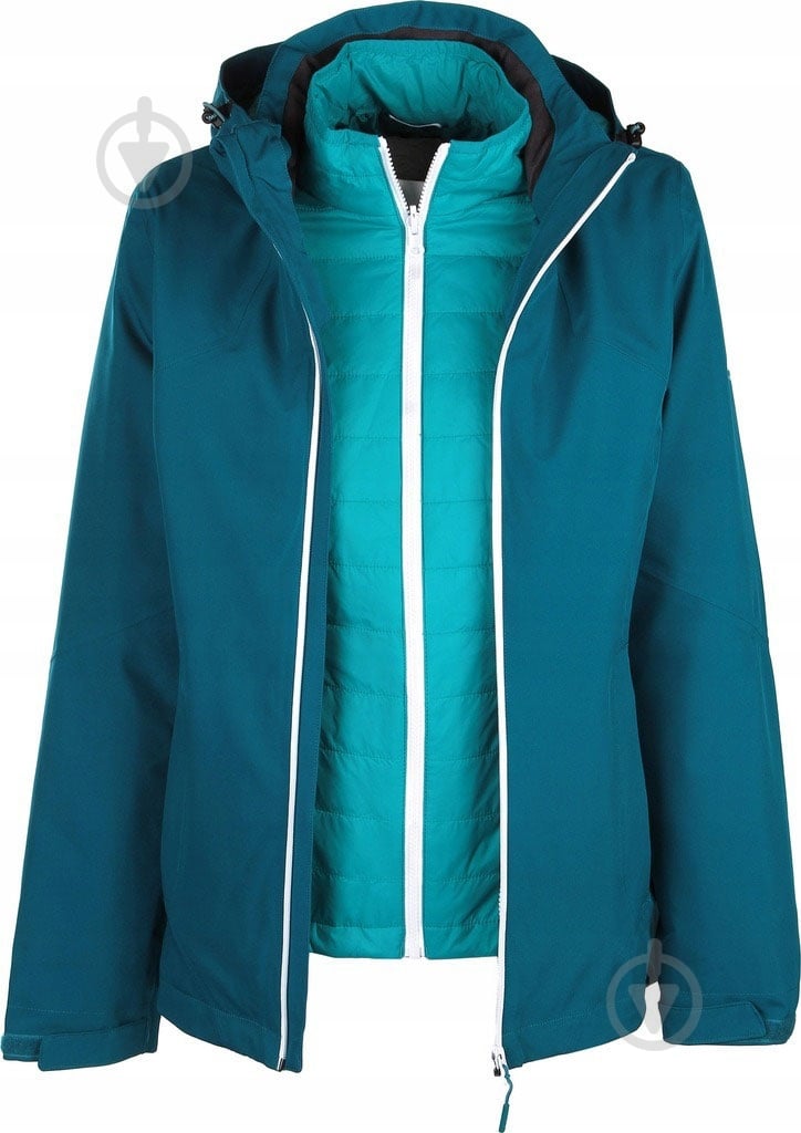 Куртка McKinley Aneli 294639.626/blue petrol р.XXS голубая - фото 2