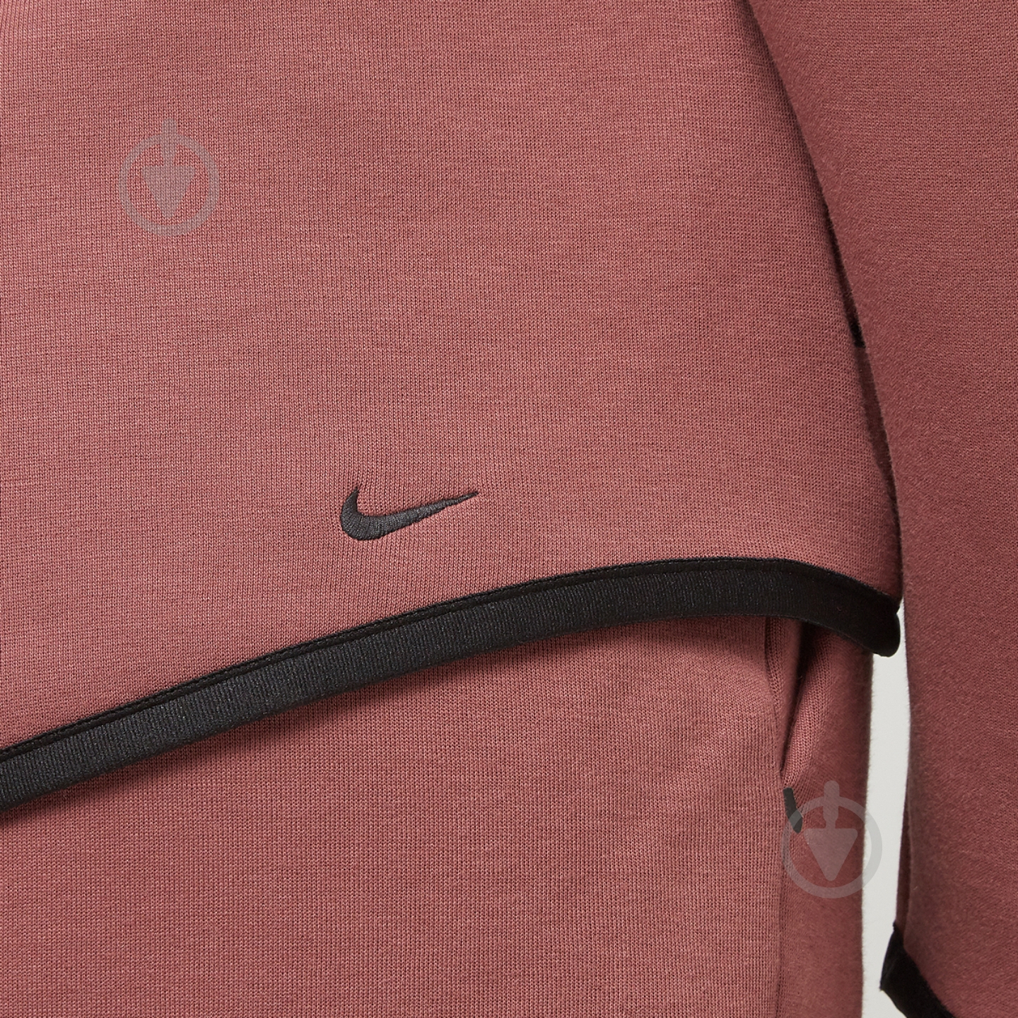 Джемпер Nike W NSW TCH FLC MR JGGR HV6747-218 р.XS коричневый - фото 4