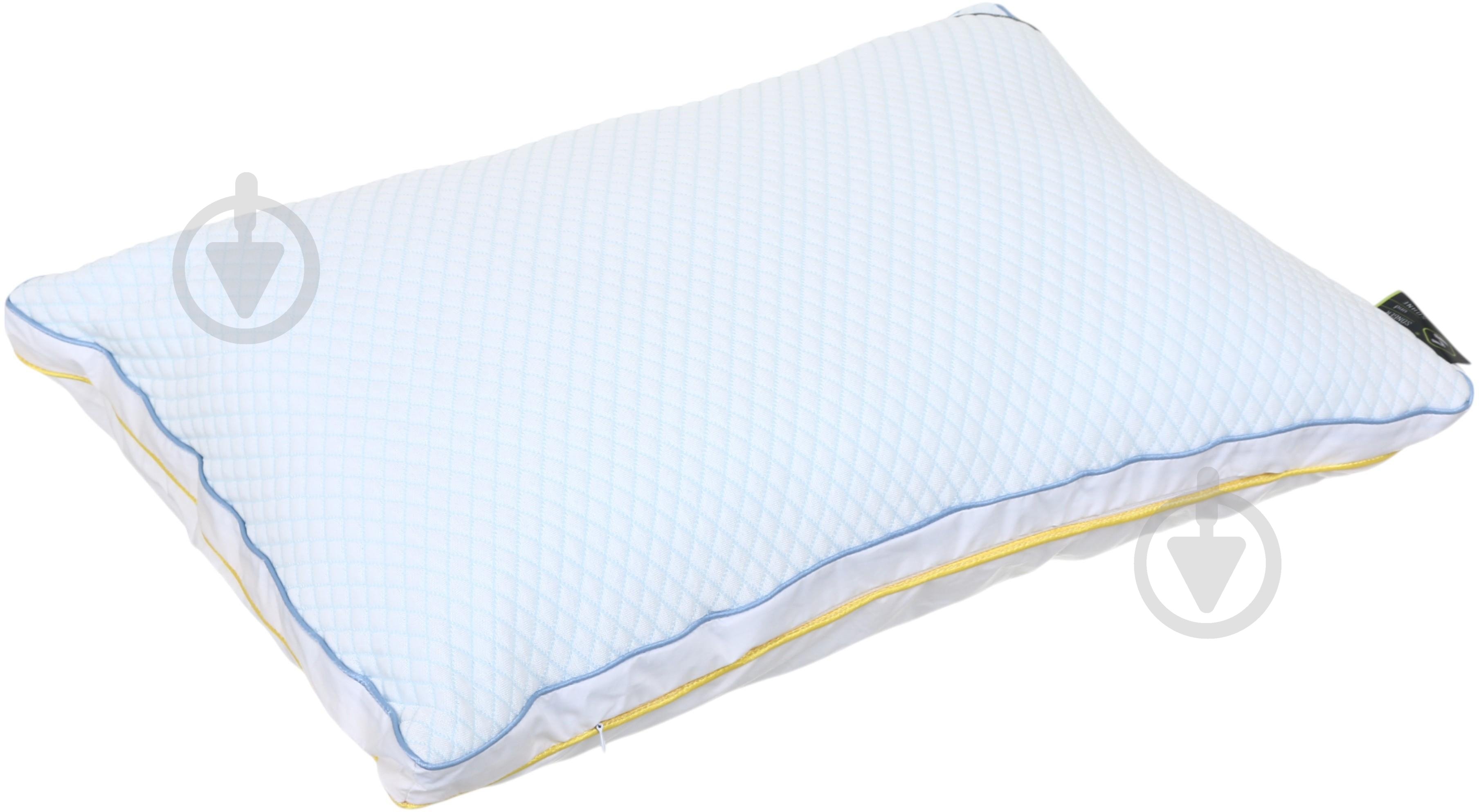 Подушка с охлаждающим эффектом та бортом Songer und Sohne 50x70 см белый - фото 2