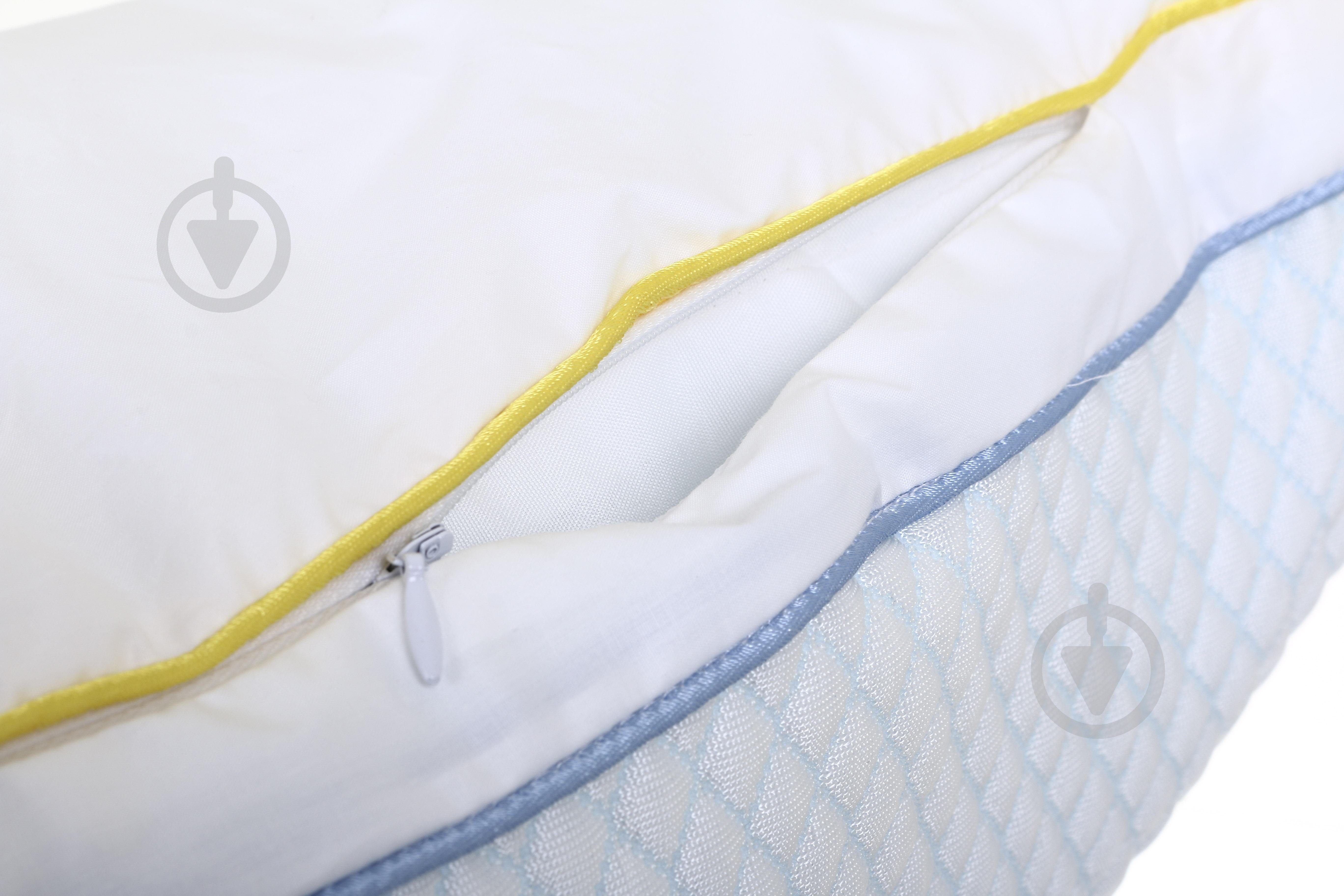 Подушка с охлаждающим эффектом та бортом Songer und Sohne 50x70 см белый - фото 4