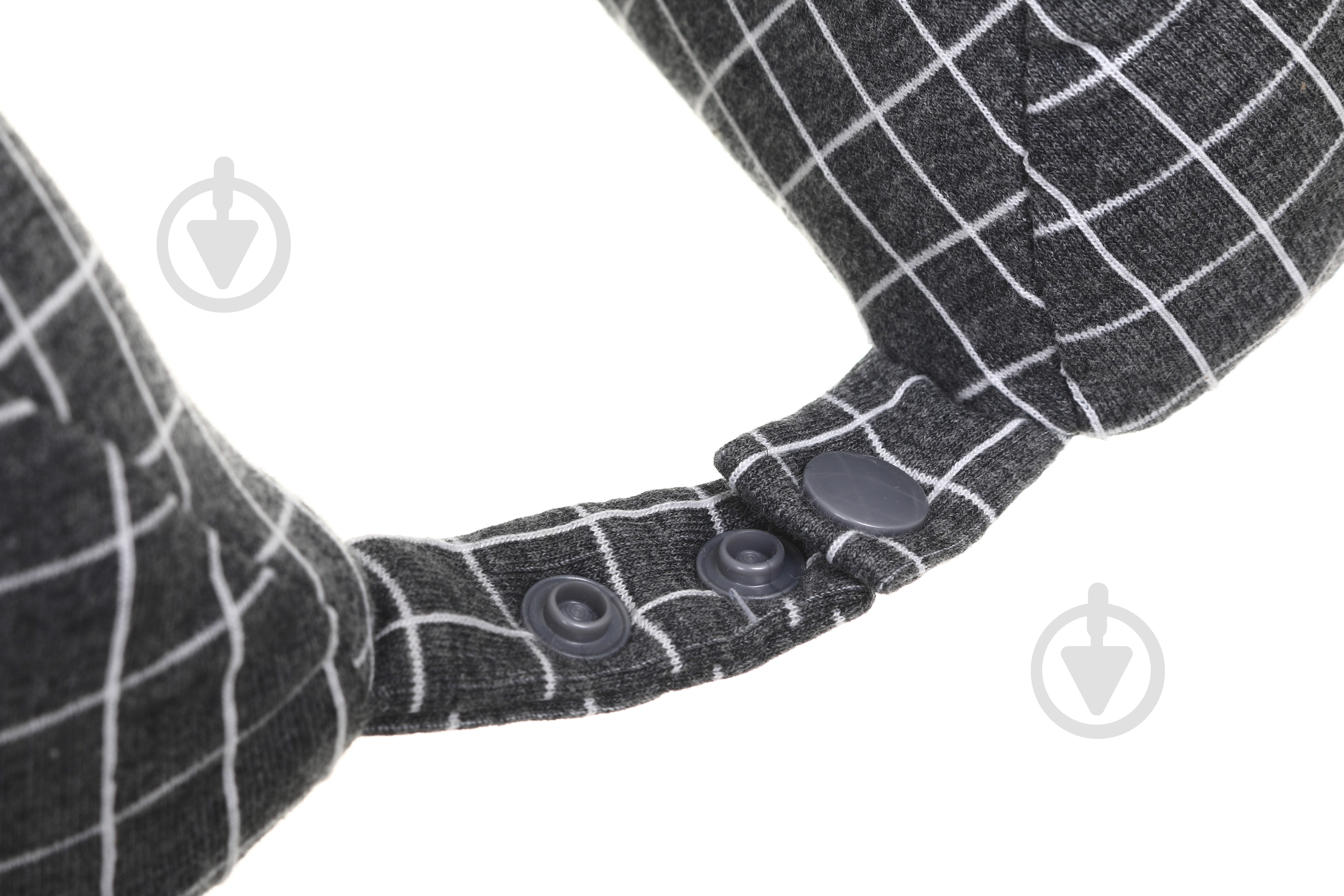 Подушка для подорожей Geometry Luna 24x28 см сірий - фото 4 Подушка для подорожей Geometry Luna 24x28 см сірий - фото 4