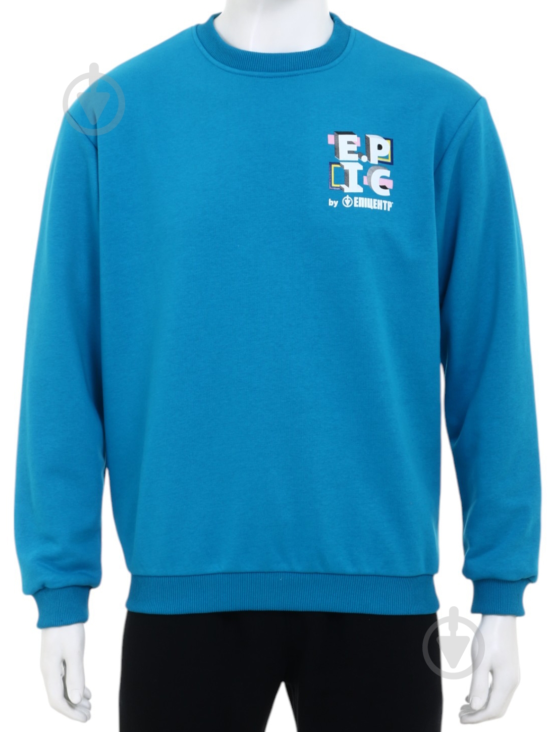 Реглан Епик M бирюзовый - фото 1 Реглан Епик M бирюзовый - фото 1