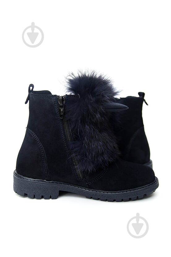 Ботинки для девочки Мальви р.36 синий Ш-403 - фото 2 Ботинки для девочки Мальви р.36 синий Ш-403 - фото 2