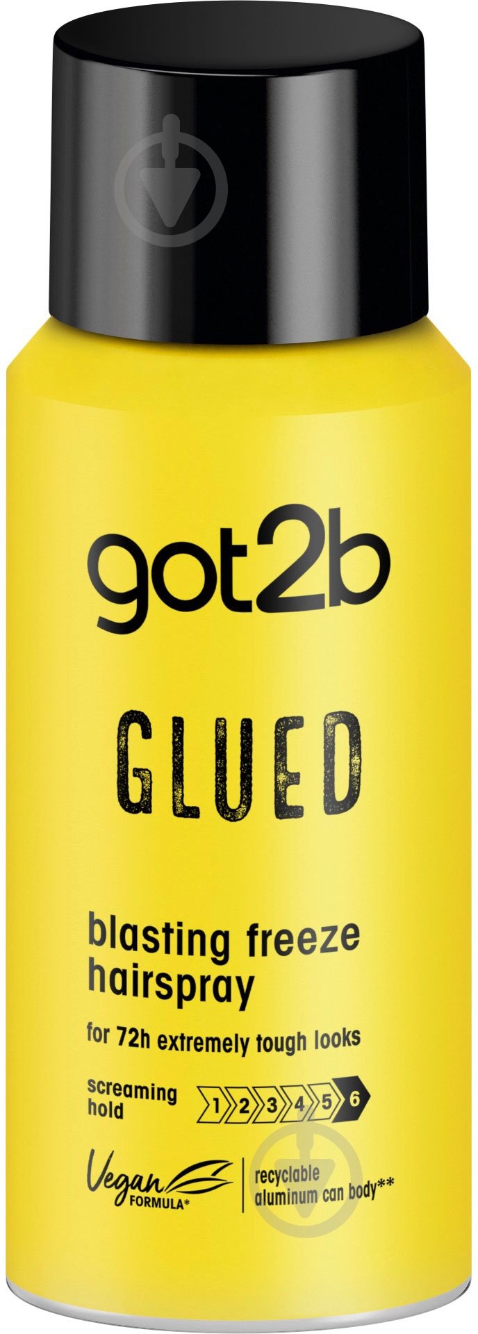 Лак для волос Schwarzkopf Got2b mini Glued 100 мл - фото 1