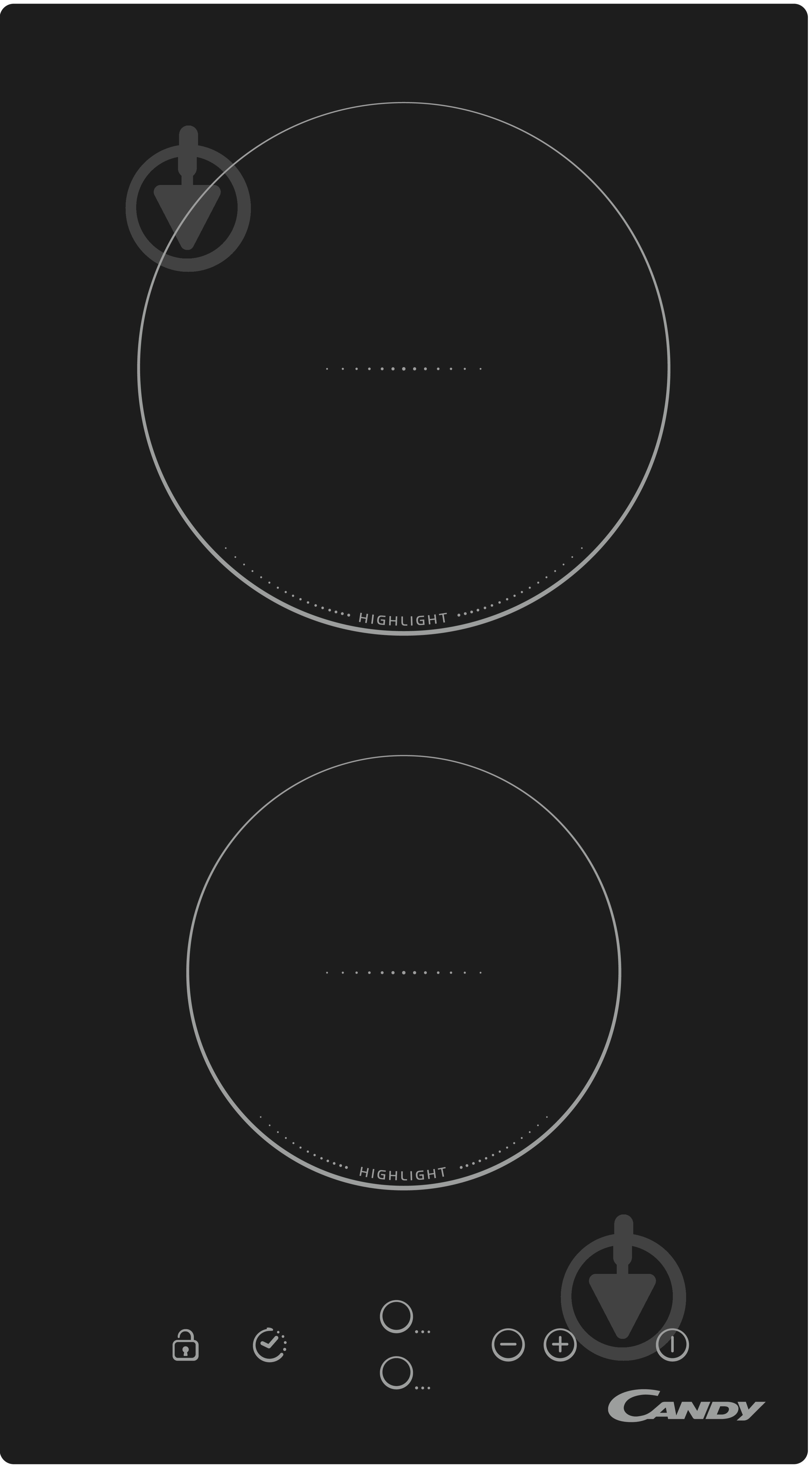 Варочная поверхность электрическая Candy CDHC 30 - фото 1