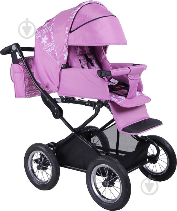 Коляска универсальная 2 в 1 Babyhit Evenly Violet 13476 - фото 2