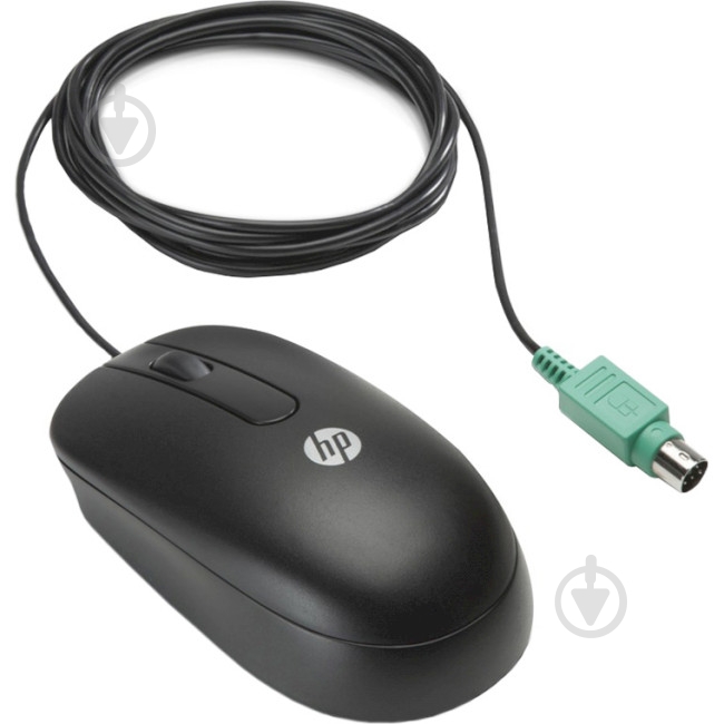Мышь HP Optical Scroll PS/2 black (QY775AA) - фото 2