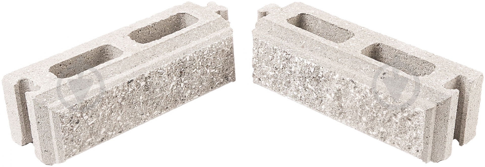 Елемент підмурівки Кая 75x240x75 мм білий Моноліт-Брук (new 90139488) - фото 1