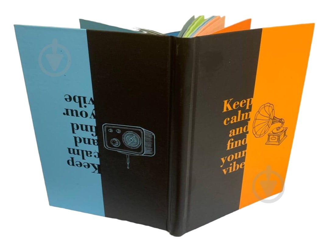 Блокнот для записей Two in One orange/blue A5 4PROFI - фото 1 Блокнот для записей Two in One orange/blue A5 4PROFI - фото 1