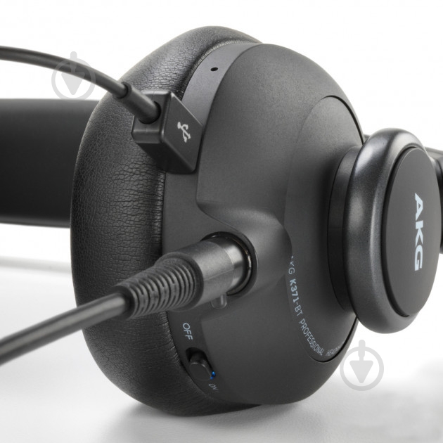 Наушники AKG Black (K371BT) - фото 3