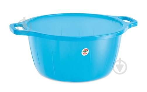 Таз Stefanplast d40 cм голубой 14 л - фото 1